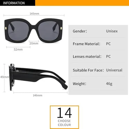 

Солнцезащитные очки 2026 для женщин, винтажные зеленые, роскошные, с защитой от УФ-излучения UV400, коричневые, коричневые, розовые, один размер MTZJH, One Color