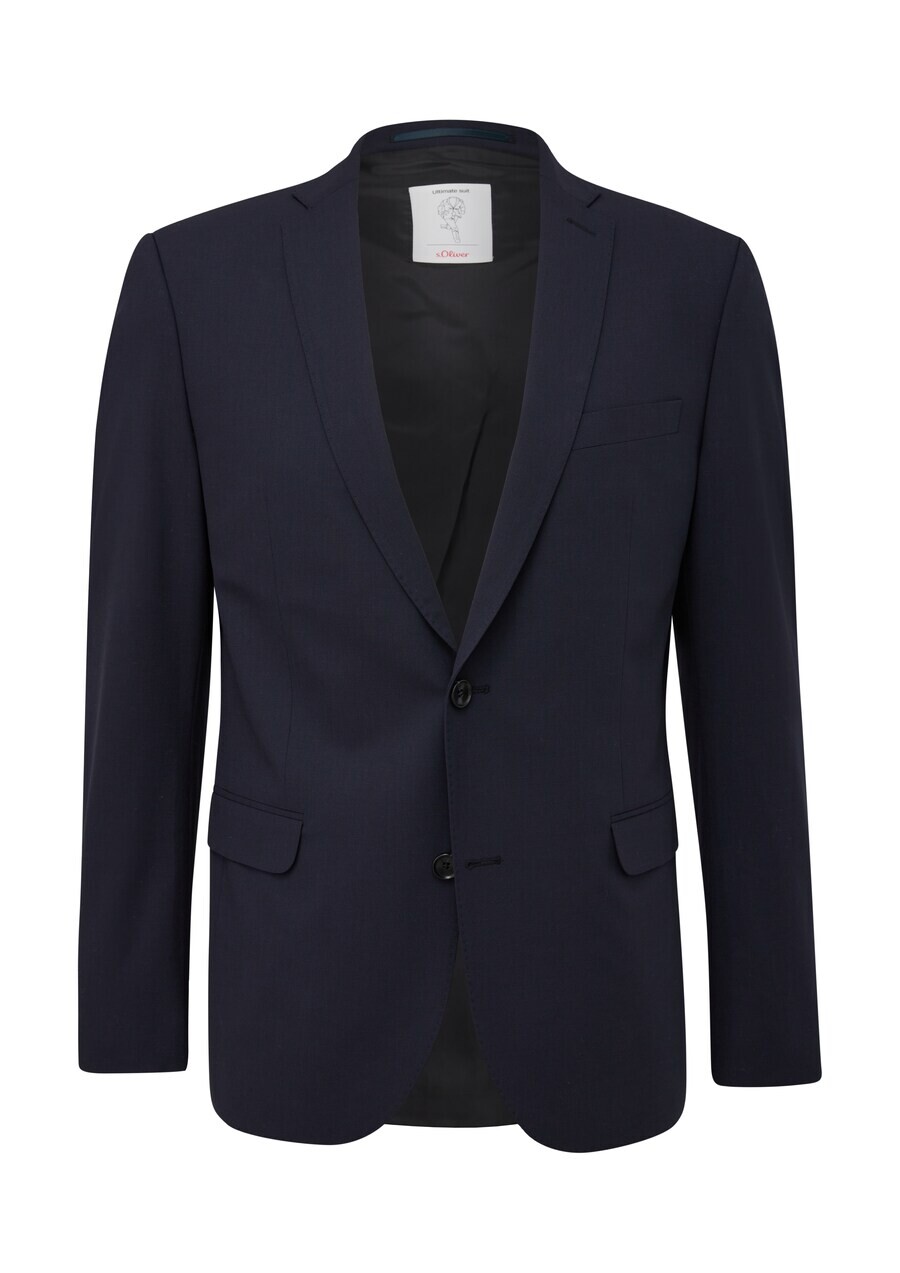 

Куртка s.Oliver Slim fit Suit, темно-синий