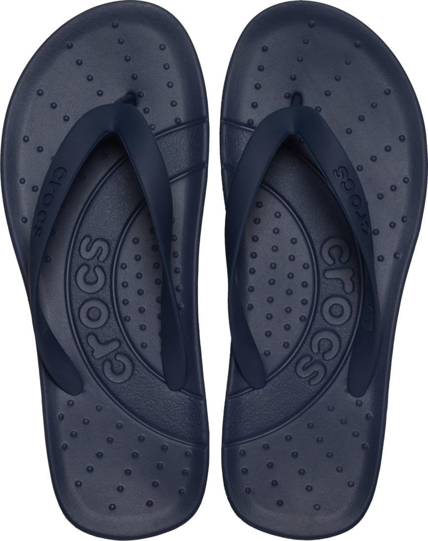 Взрослые вьетнамки Crocs унисекс, темно-синий — фото 4