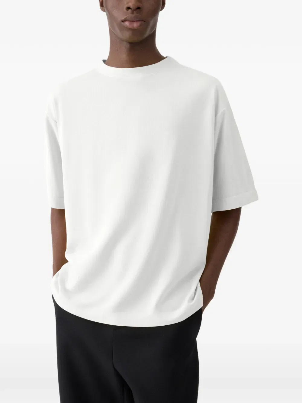 Футболка Rond carre Jacquemus, белый — фото 2