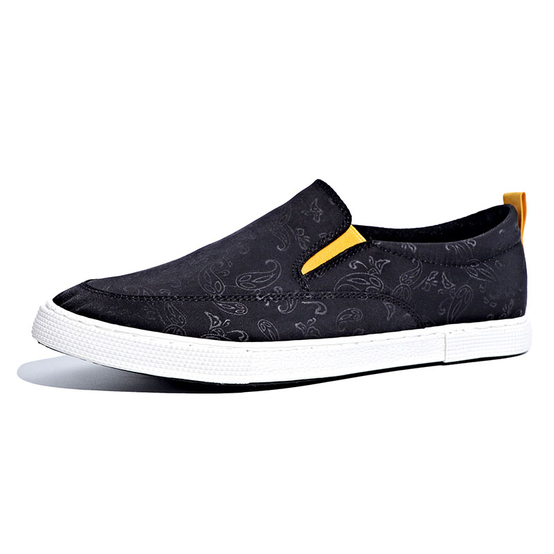 

Мужские повседневные кроссовки Baoda Low Top, черно-белые