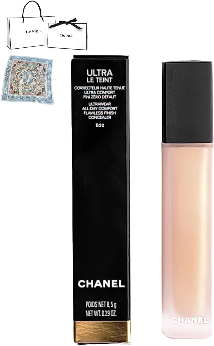 Консилер Chanel Ultra Le Teint Correct Tool, водостойкий, оттенок B20