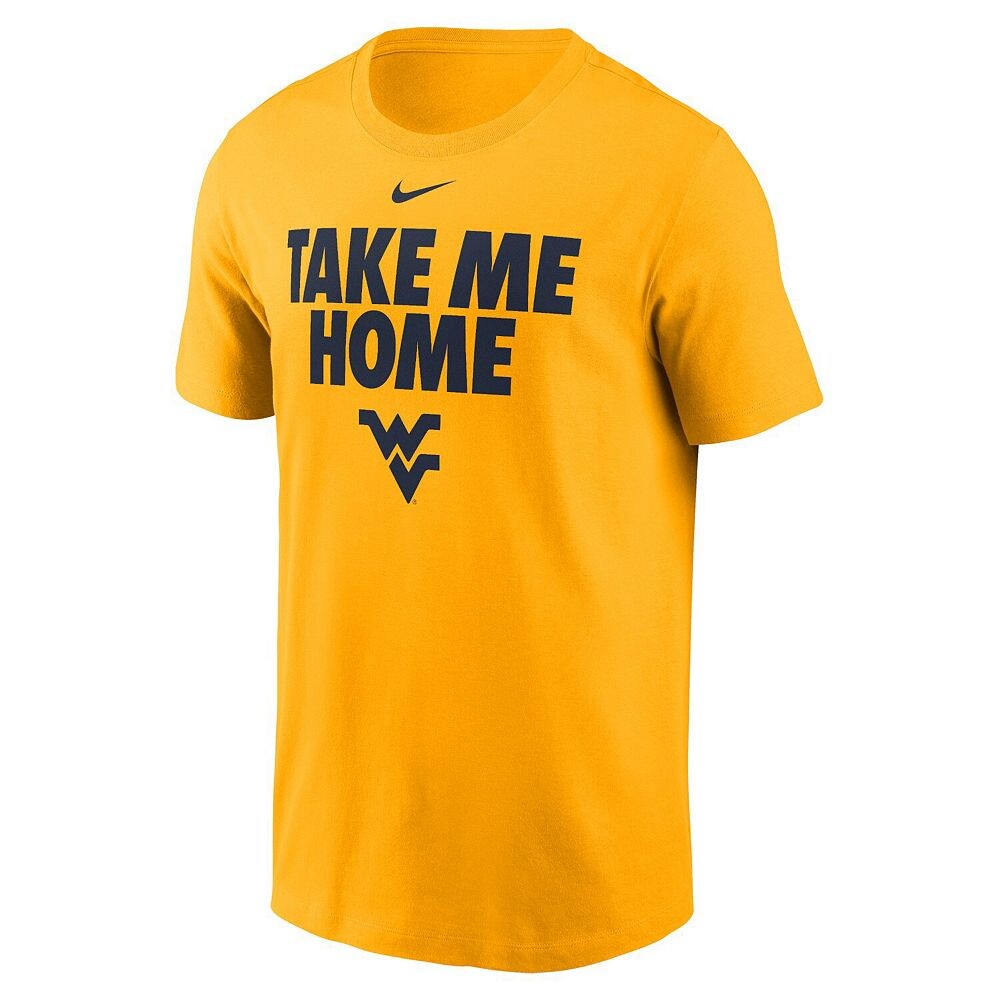 Мужская футболка Nike Gold West Virginia Mountaineers Local Ultimate Chant, цвет Wvu Gold — фото 3