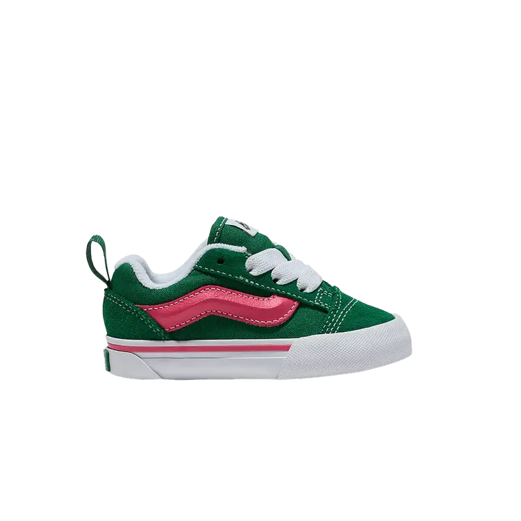 

Кроссовки Vans Knu-Skool Toddler Green Pink, зеленый