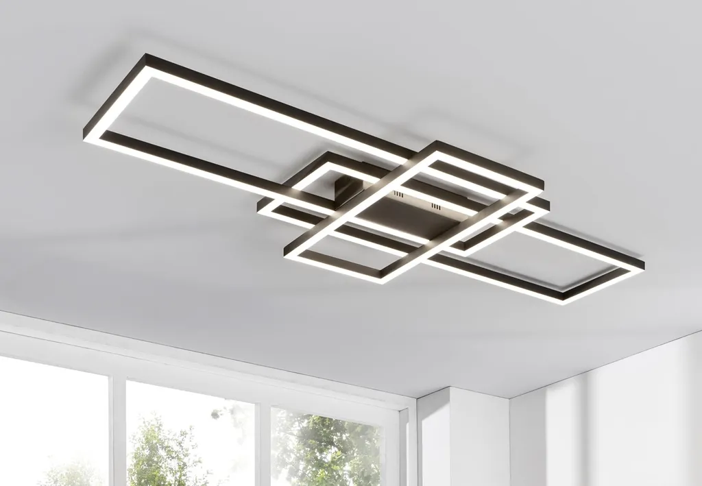 

Светодиодный потолочный светильник HPI Home Product Import GmbH, черный
