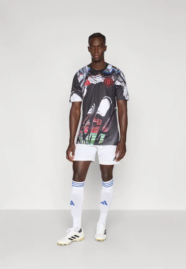 Толстовка Adidas Performance, черный/белый/красный — фото 2