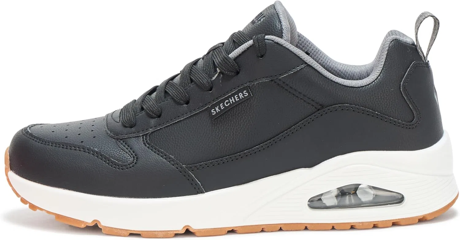 Мужские кроссовки Skechers UNO Alder, черный/серый — фото 2