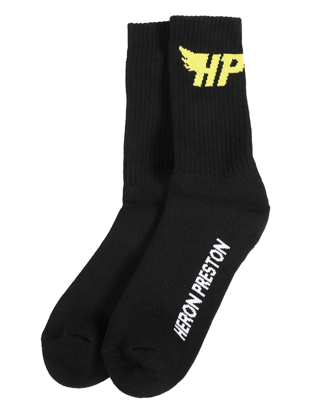 

Носки с интарсией в виде логотипа Fly Heron Preston, черный