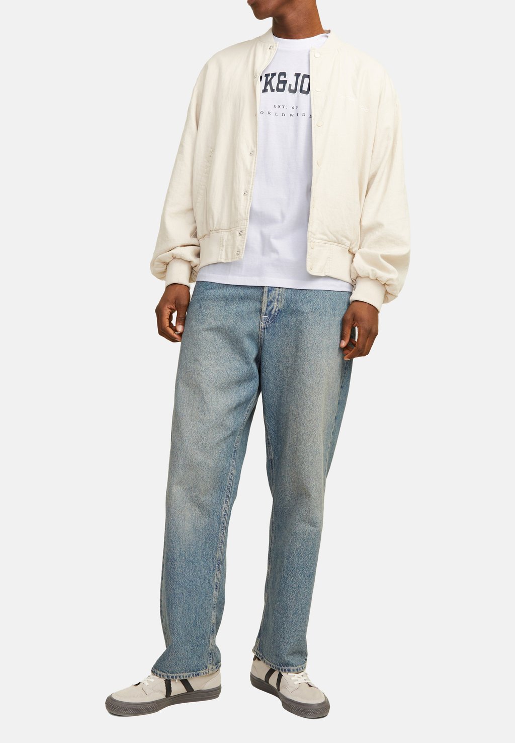 

Футболка с принтом 3 PACK Jack & Jones, мультиколор