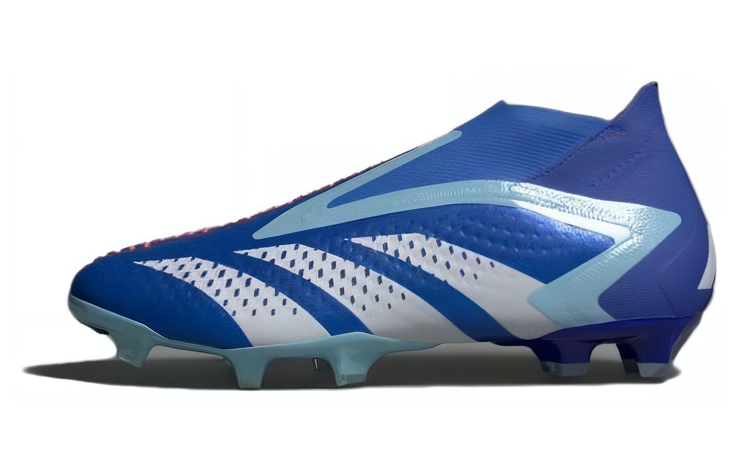 

Predator Accuracy+ FG Ярко-синий Облачно-белый Небесно-голубой Adidas, Синий Белый