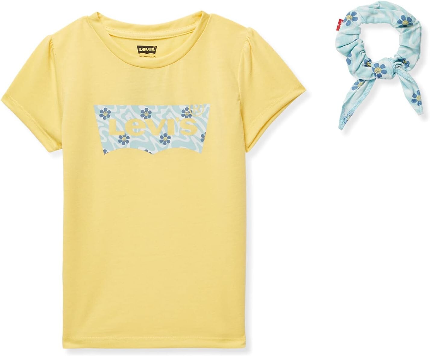 

Футболка Levi'S Daisy Tee with Scrunchie, цвет Snapdragon