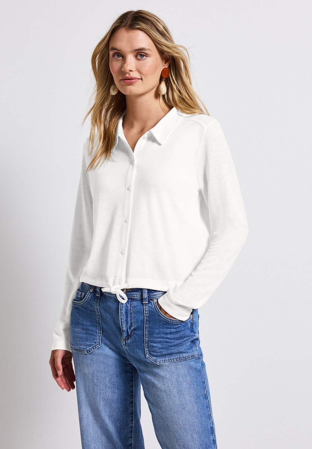 

Кардиган Street One, кремовый