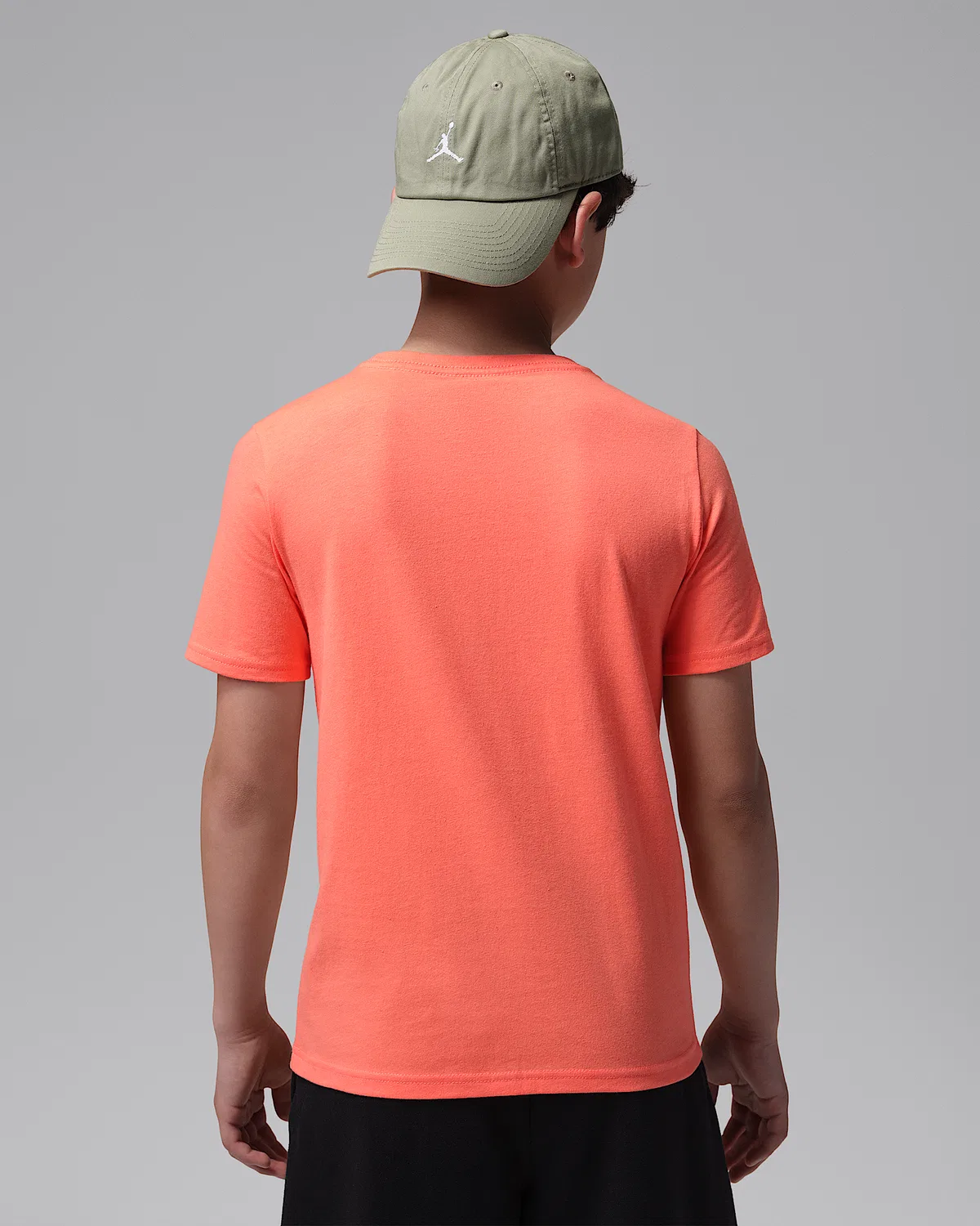 Детская футболка Dri-FIT Core T-Shirt Jordan Sport, Bright Mango — фото 2