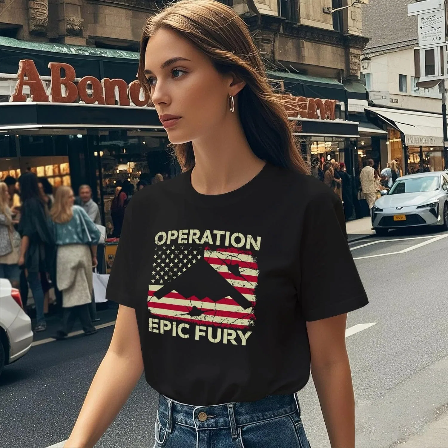 Женская винтажная футболка Operations Epics Furys — фото 3