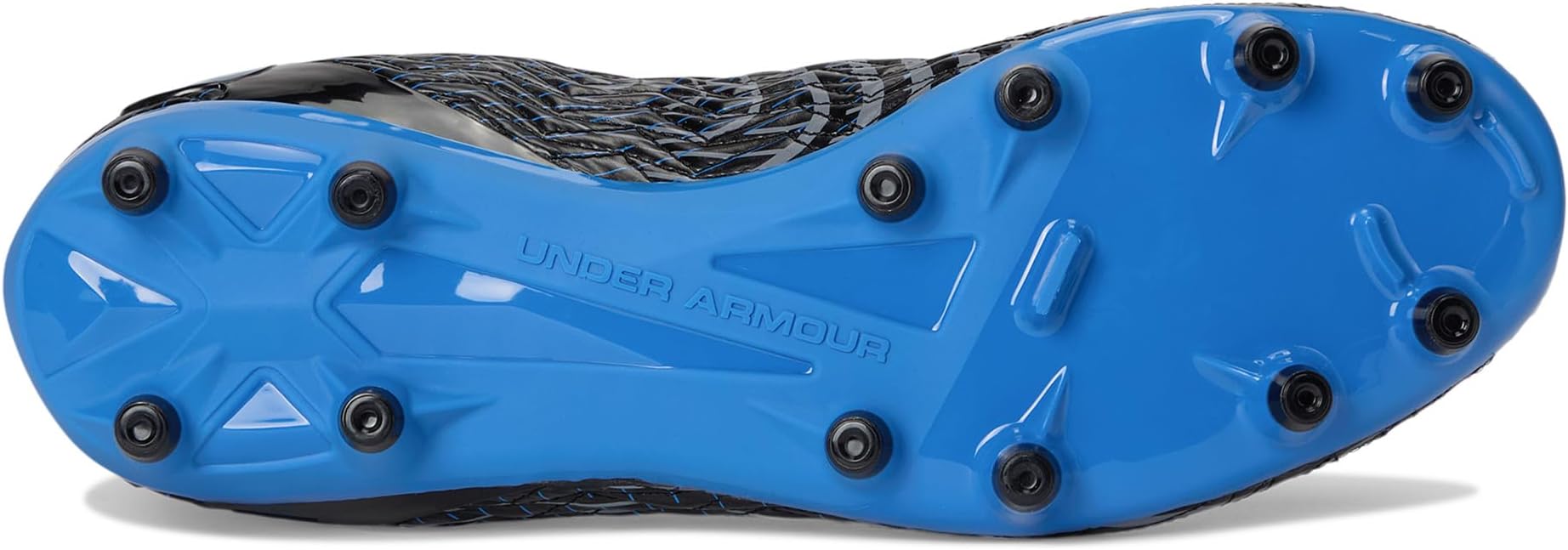 Кроссовки Under Armour Magnetico Pro 5 Soccer Cleats, цвет Black/Titan Gray/Blue Atlantis — фото 3