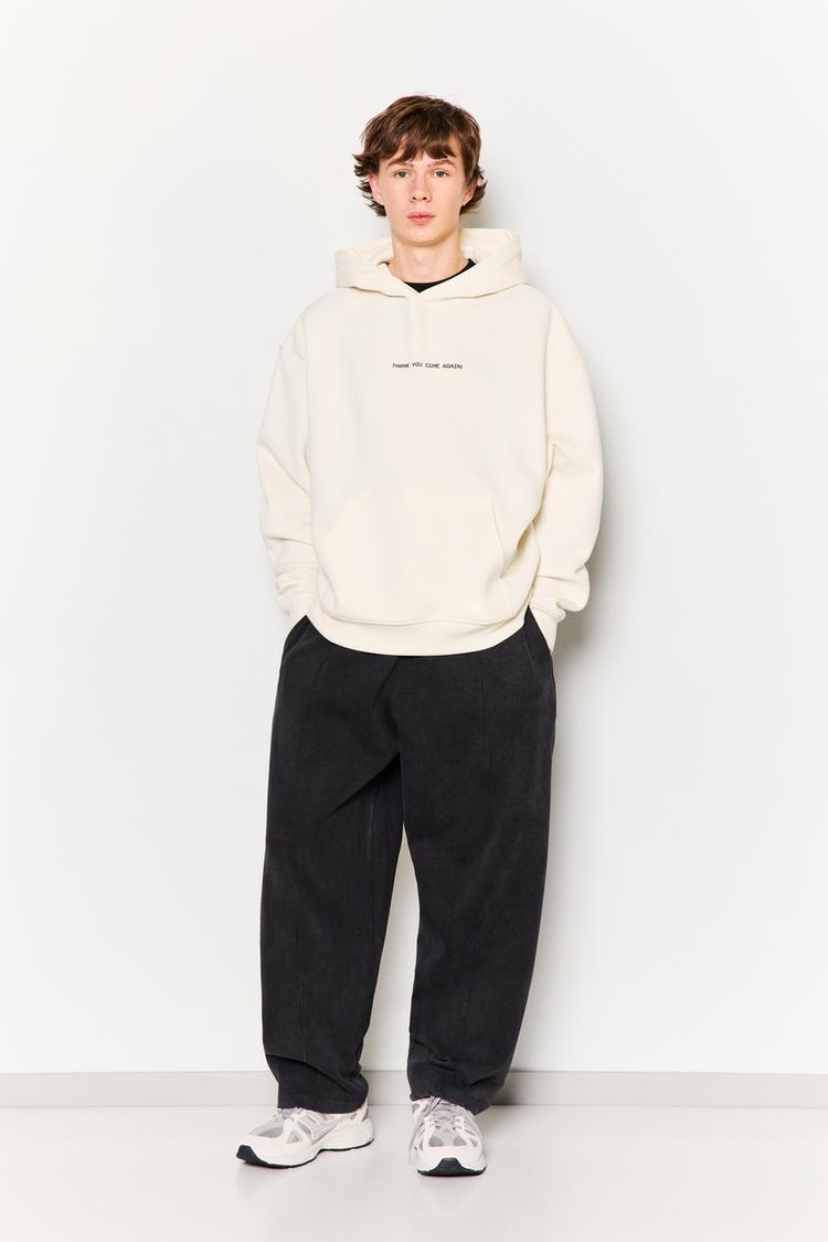 

Спасибо, что пришли снова, толстовка Sakamoto Pull And Bear, бежевый
