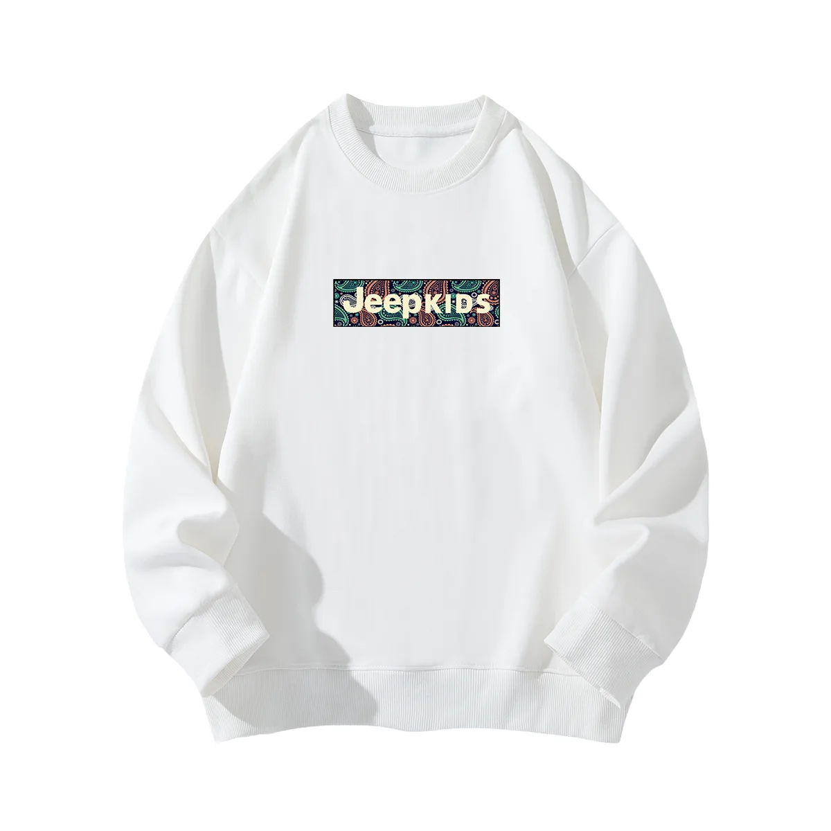 Унисекс свитшот с круглым вырезом утолщенный Jeep, красный (Fleece-Lined) — фото 4