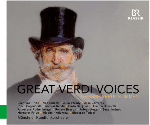 

CD диск Verdi / Gedda / Capuccili / Eichorn / Carreras: Great Verdi Voices