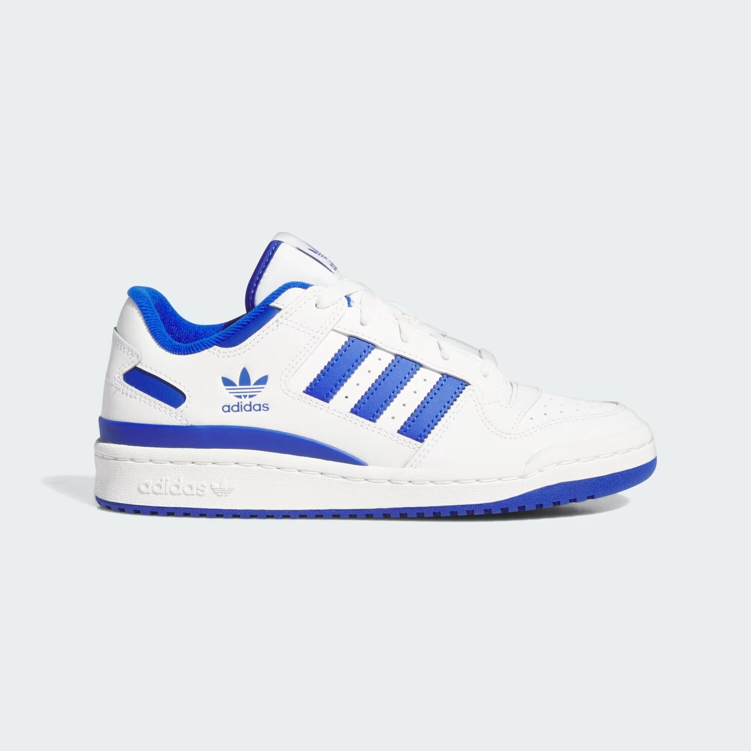 

Кроссовки Forum Low CL Adidas, цвет Cloud White/Royal Blue/Cloud White