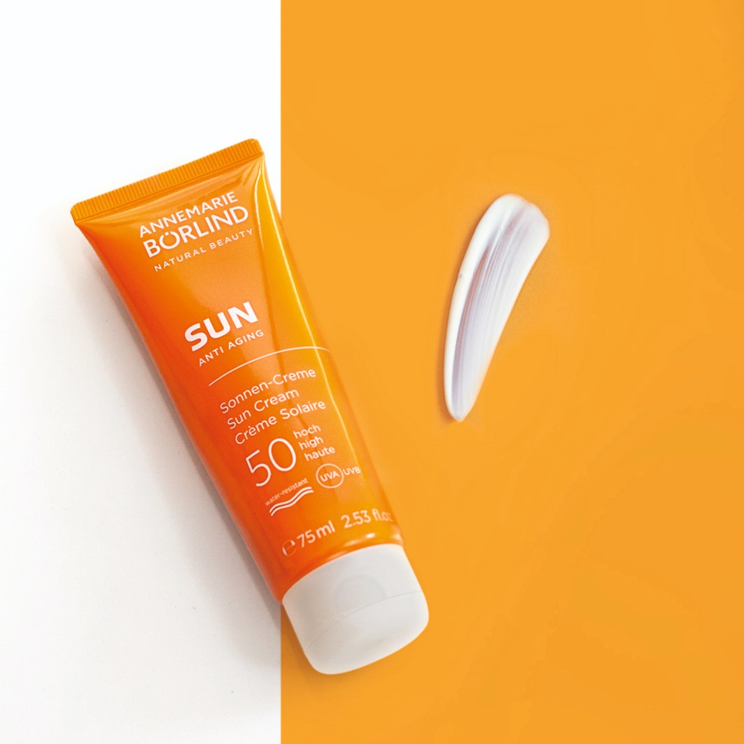 Солнцезащитный крем sun anit aging lsf 50+ Annemarie Boerlind, объем 75 мл — фото 2