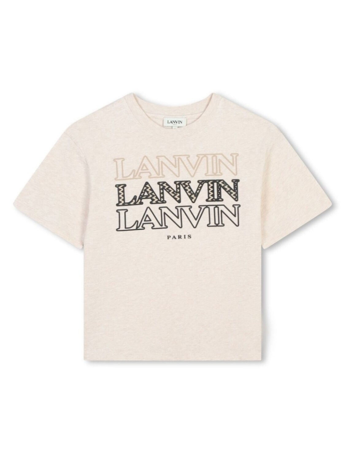 

Lanvin Enfant футболка с логотипом, белый