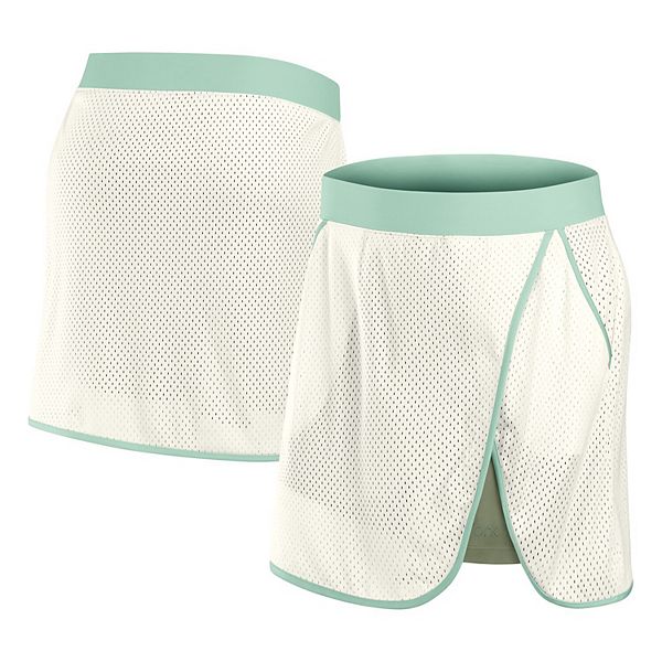 

Женская кремовая юбка-шорты New York Yankees Studio Wellness Fanatics