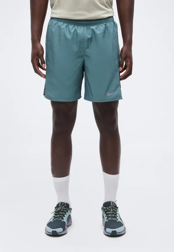 Шорты спортивные Nike Performance M nk df miler 7in 2in1 short, минеральный сланец/черная ель