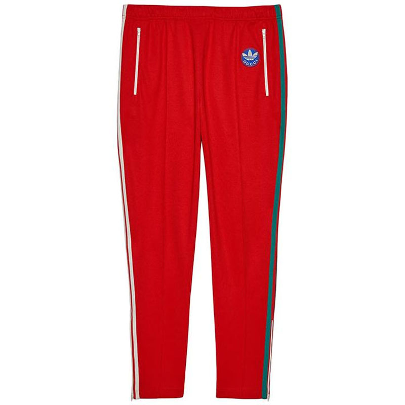 

Спортивные штаны Adidas из хлопкового джерси GUCCI