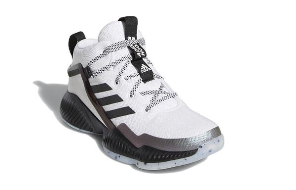 Кроссовки adidas Lockdown J 'White Black Brown', белый — фото 3