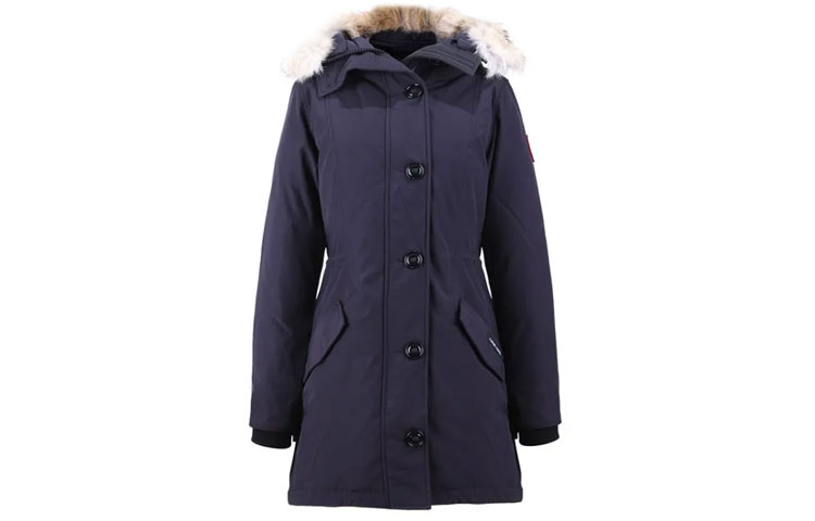 

Canada Goose Пуховик женский темно-синий