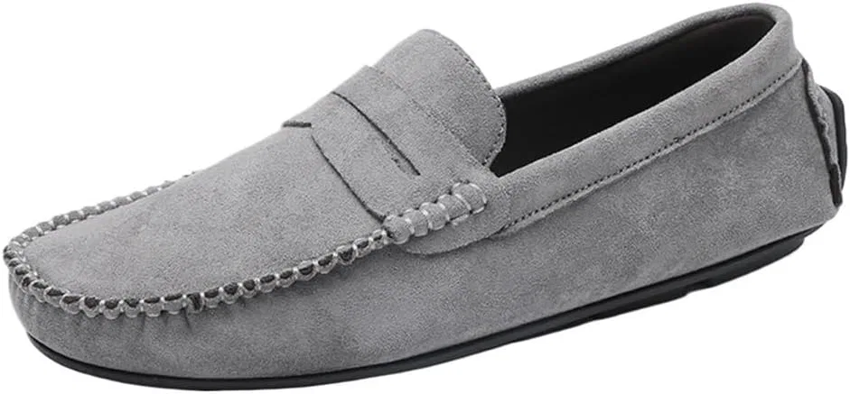Лоферы мужские мокасины, повседневные, Grey UOPYNE