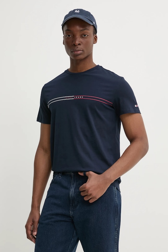 

Футболка Tommy Jeans, темно-синий