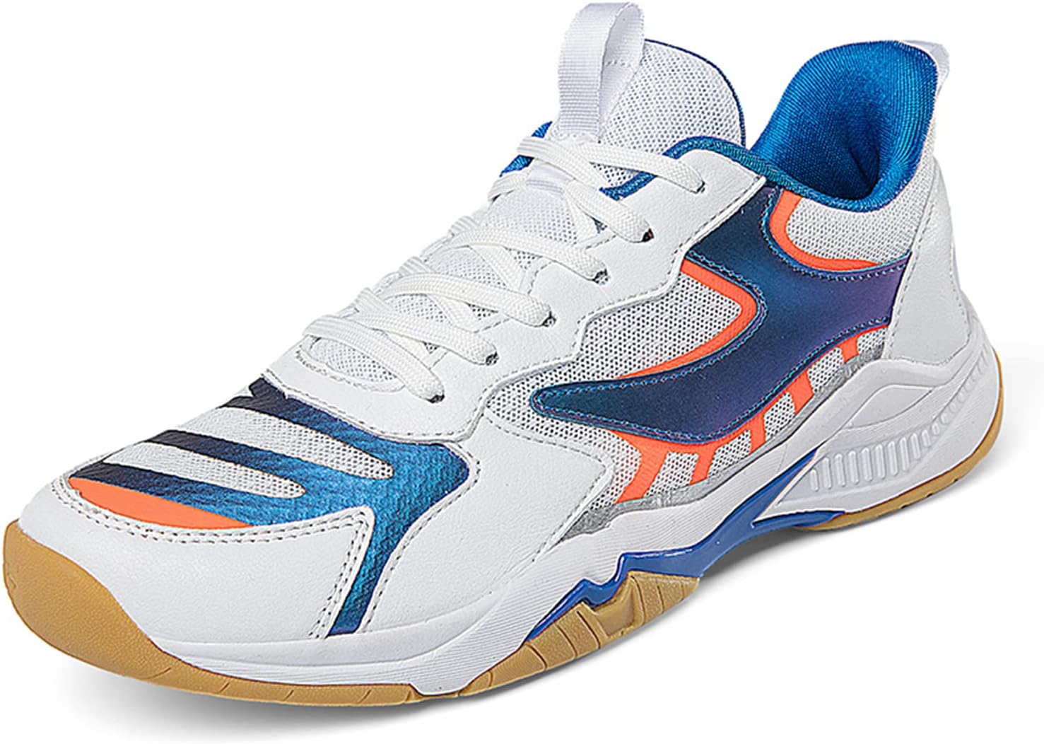 

Кроссовки для зала для тенниса, бадминтона, настольного тенниса, волейбола, паддл-тенниса для мужчин и женщин, мальчиков и девочек Ybberik, синий