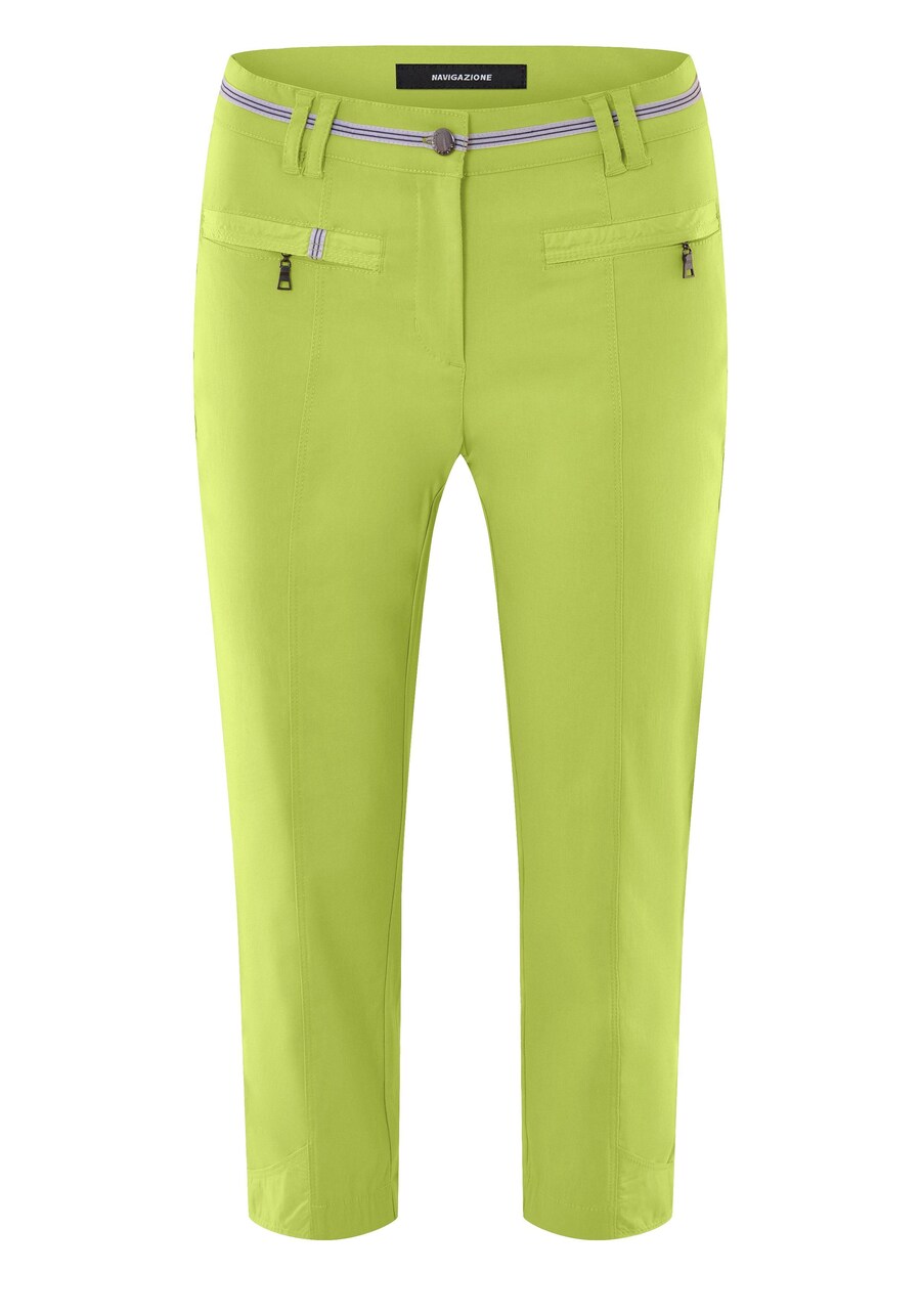 

Узкие брюки со складками Navigazione, Lime
