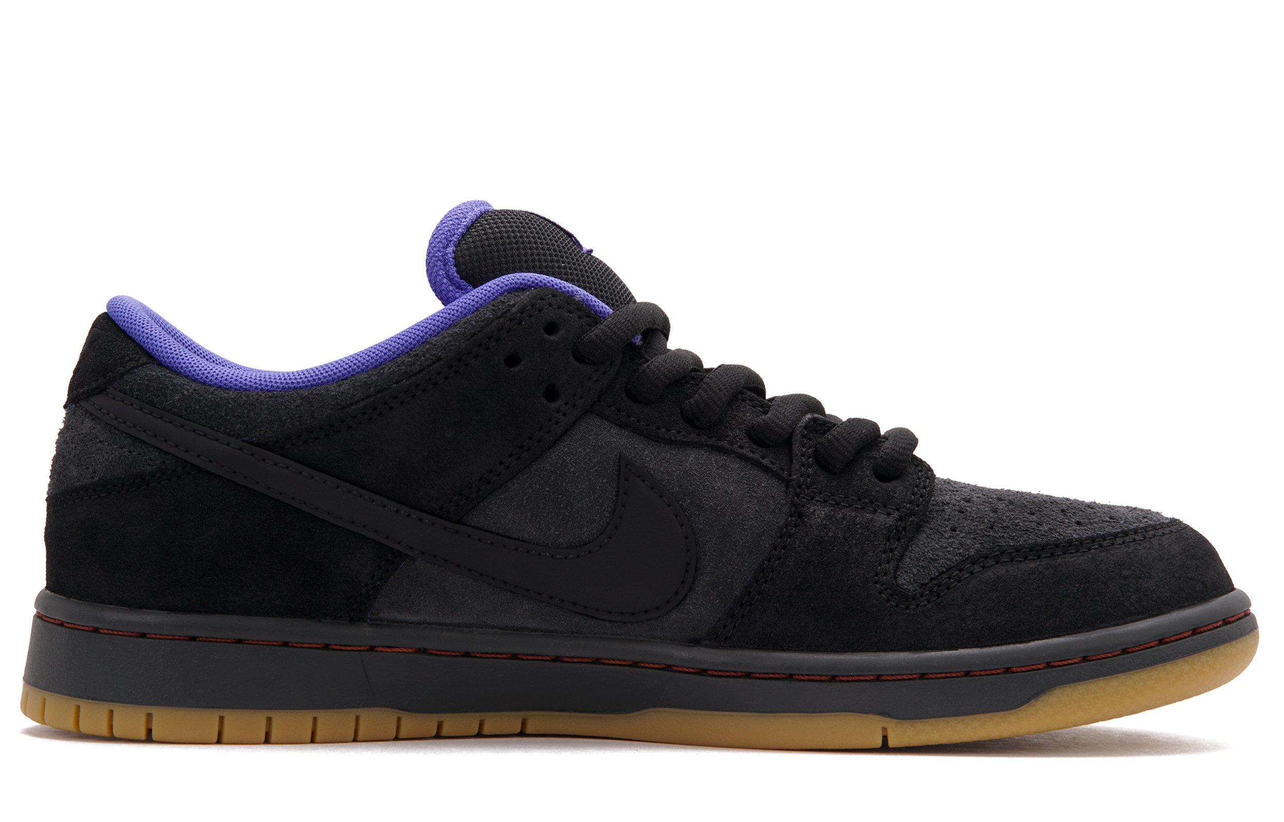 Nike Кроссовки для скейтбординга Dunk SB Black Hole Abrasion Resistant низкие унисекс Black — фото 3