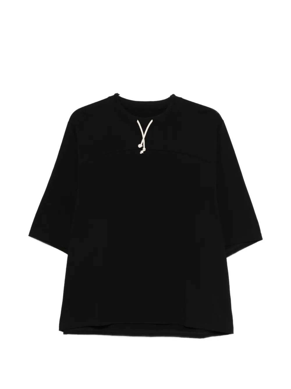 

Футболка с кружевной отделкой Mordecai, черный