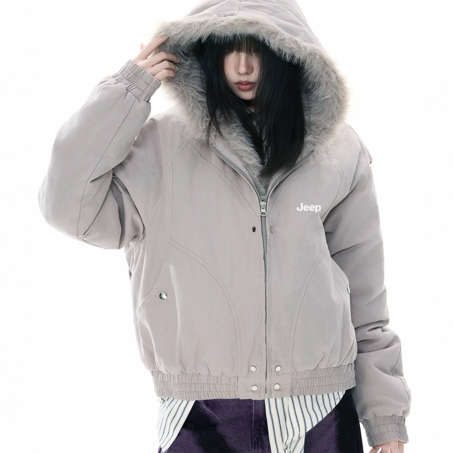 

Пуховик Unisex из коллекции Classic Collection Jeep, серый