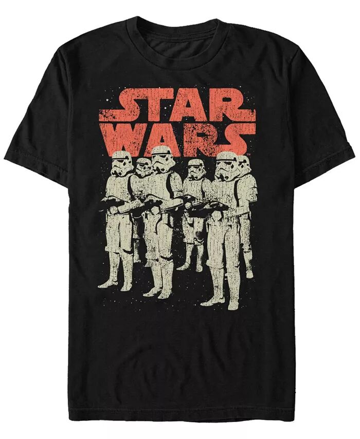 

Мужская классическая футболка с коротким рукавом Stormtroopers Group Star Wars Fifth Sun, черный