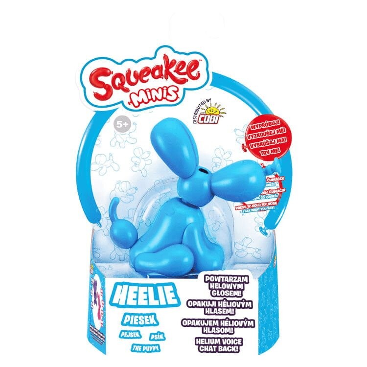 Squeakee Minis, интерактивный воздушный шар с изображением животного — собаки