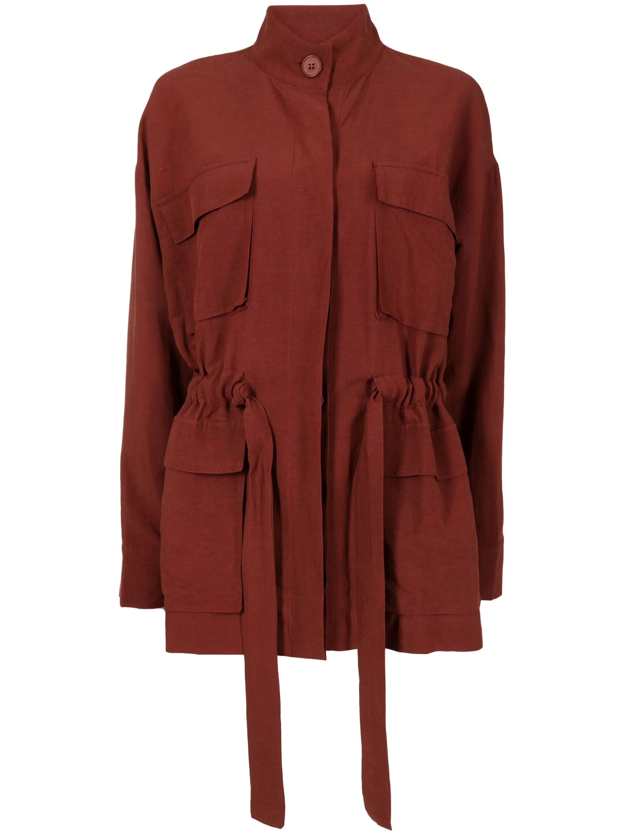 

Куртка-рубашка с кулиской Lenny Niemeyer, коричневый