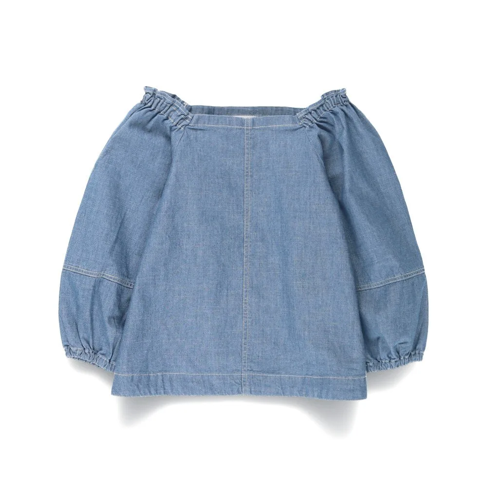 Двусторонняя джинсовая рубашка-рубашка Branshes, blue — фото 2
