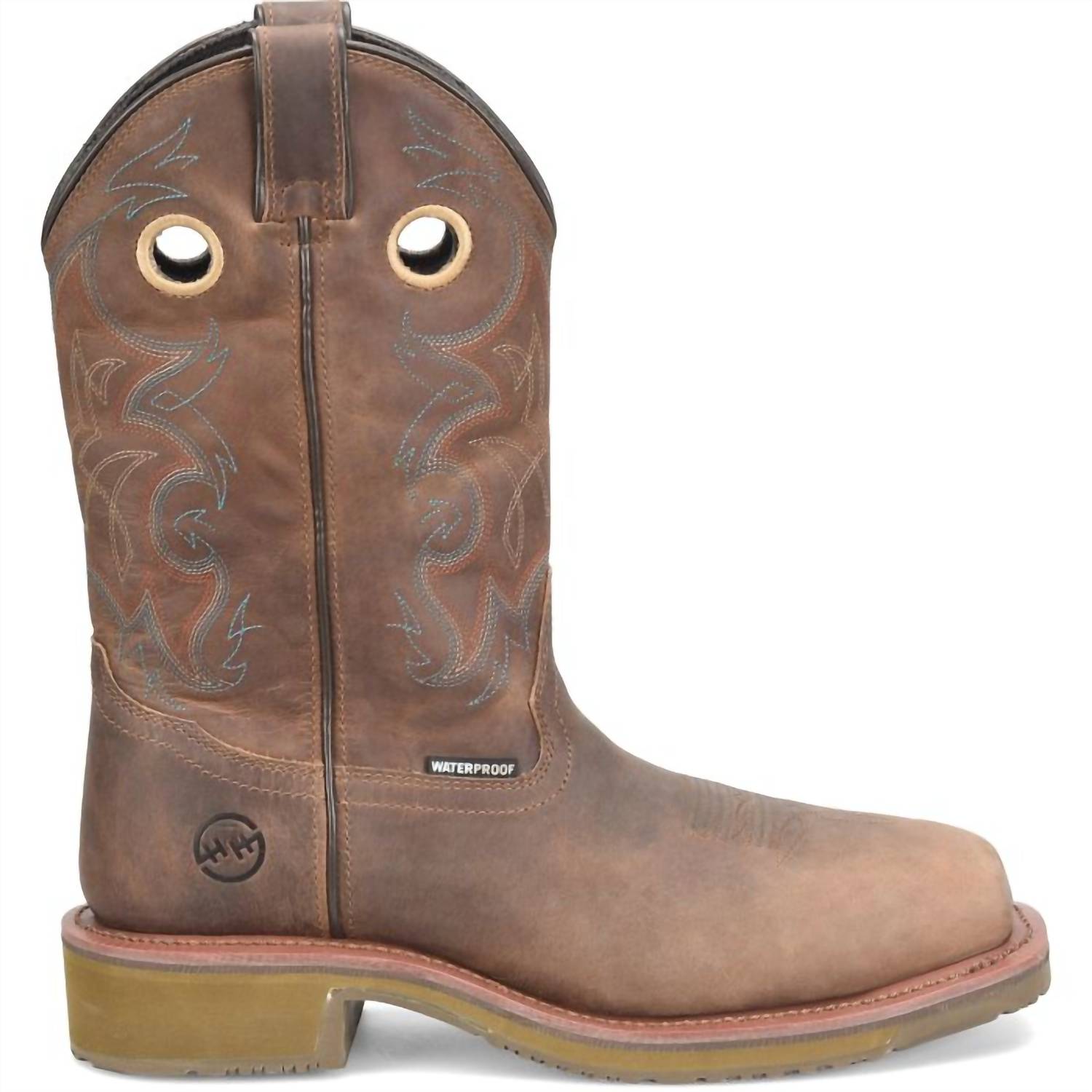 

Мужские ботинки Roy Comp Toe Roper коричневого цвета Double-H Boots