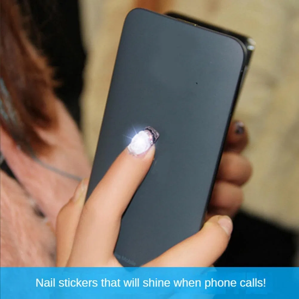 Светящиеся NFC LED-наклейки для ногтей Flash ‎Asuinxurr — фото 2