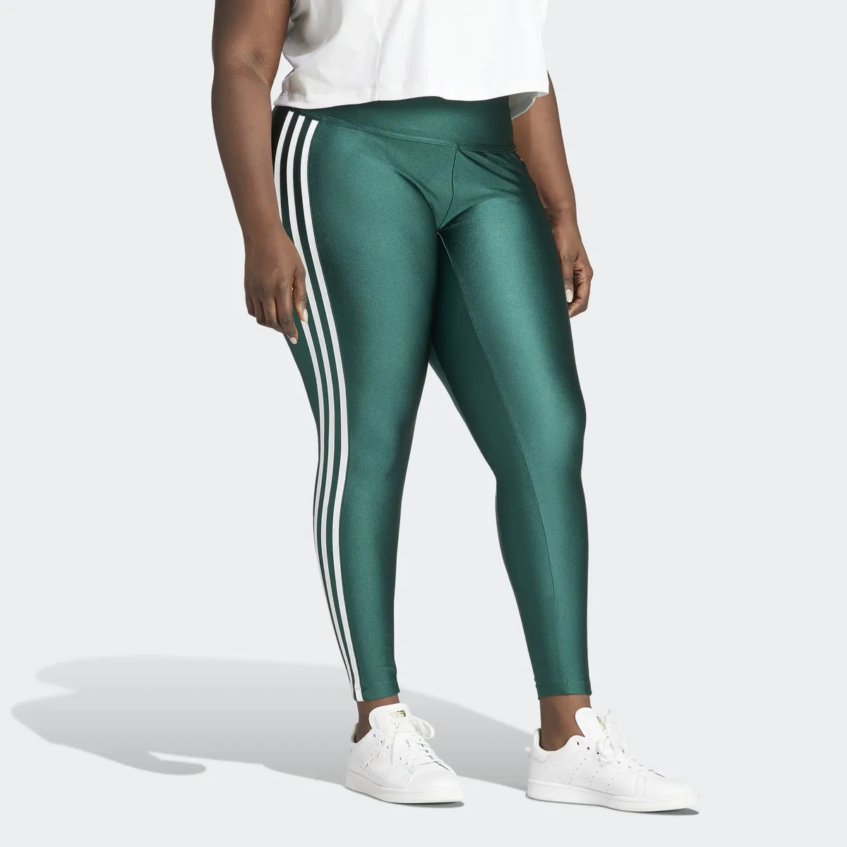 

Леггинсы Adidas Originals "3 S LEGGINGS" (1 шт.), зеленый