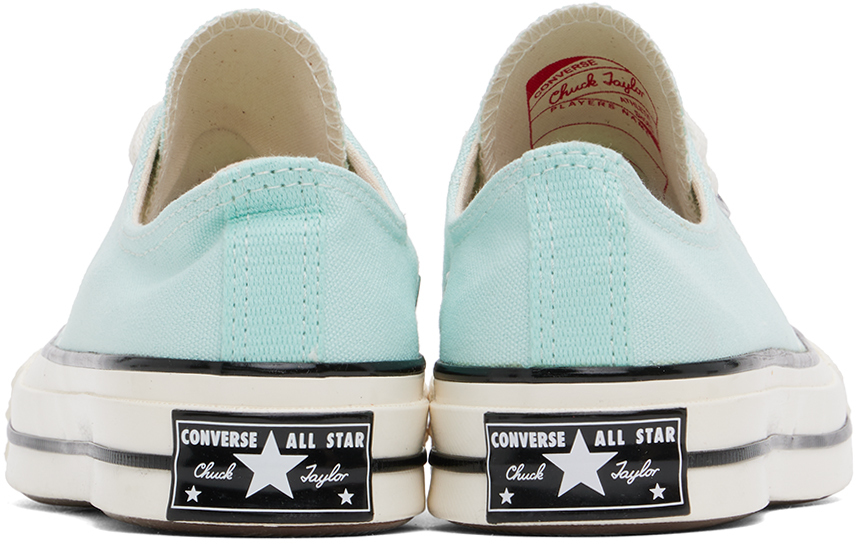 Синие низкие кроссовки Chuck 70 Converse, Polar beam/Egret/Black — фото 2