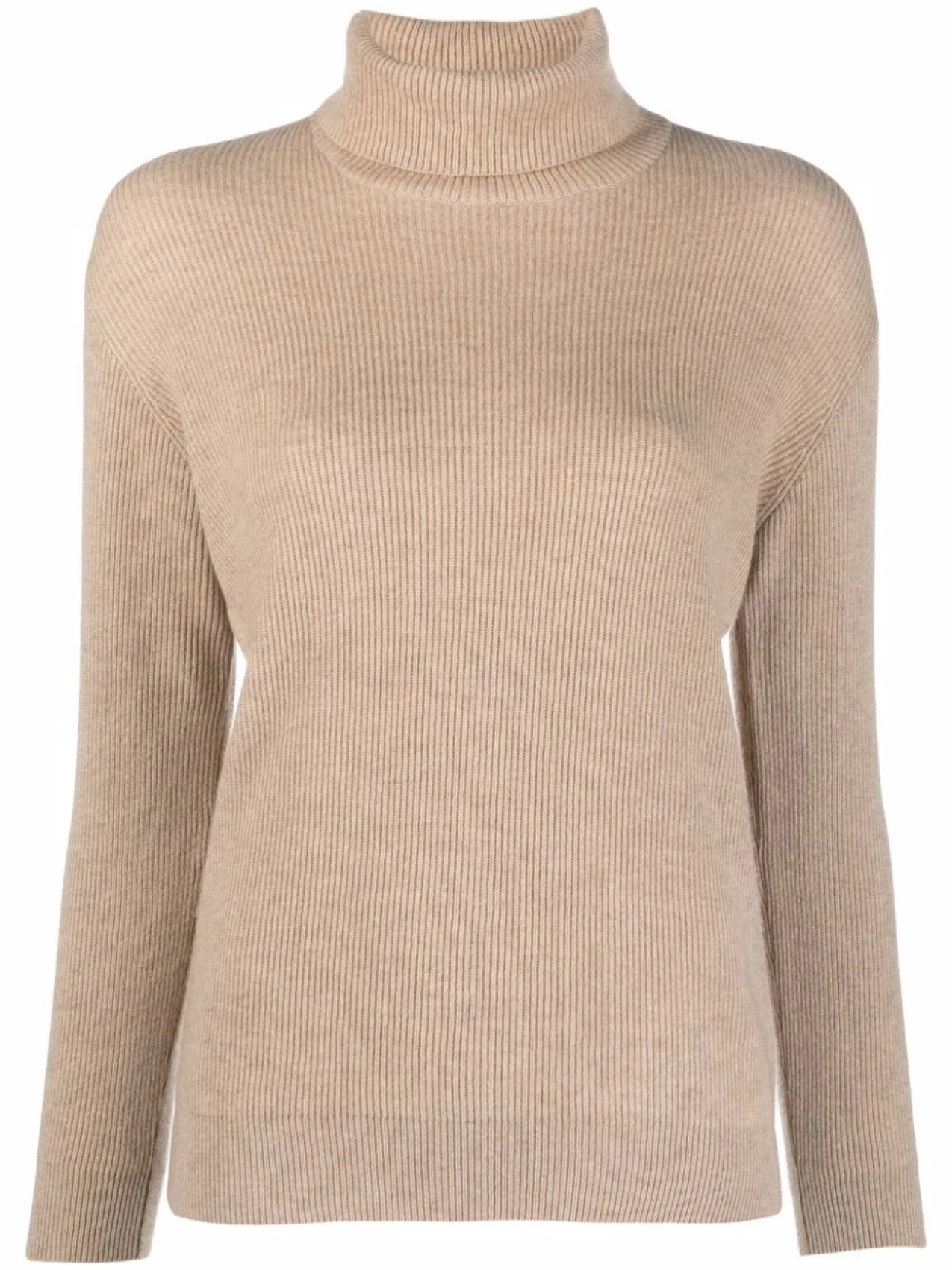 

Brunello Cucinelli кашемировый джемпер с высоким воротником, нейтральный