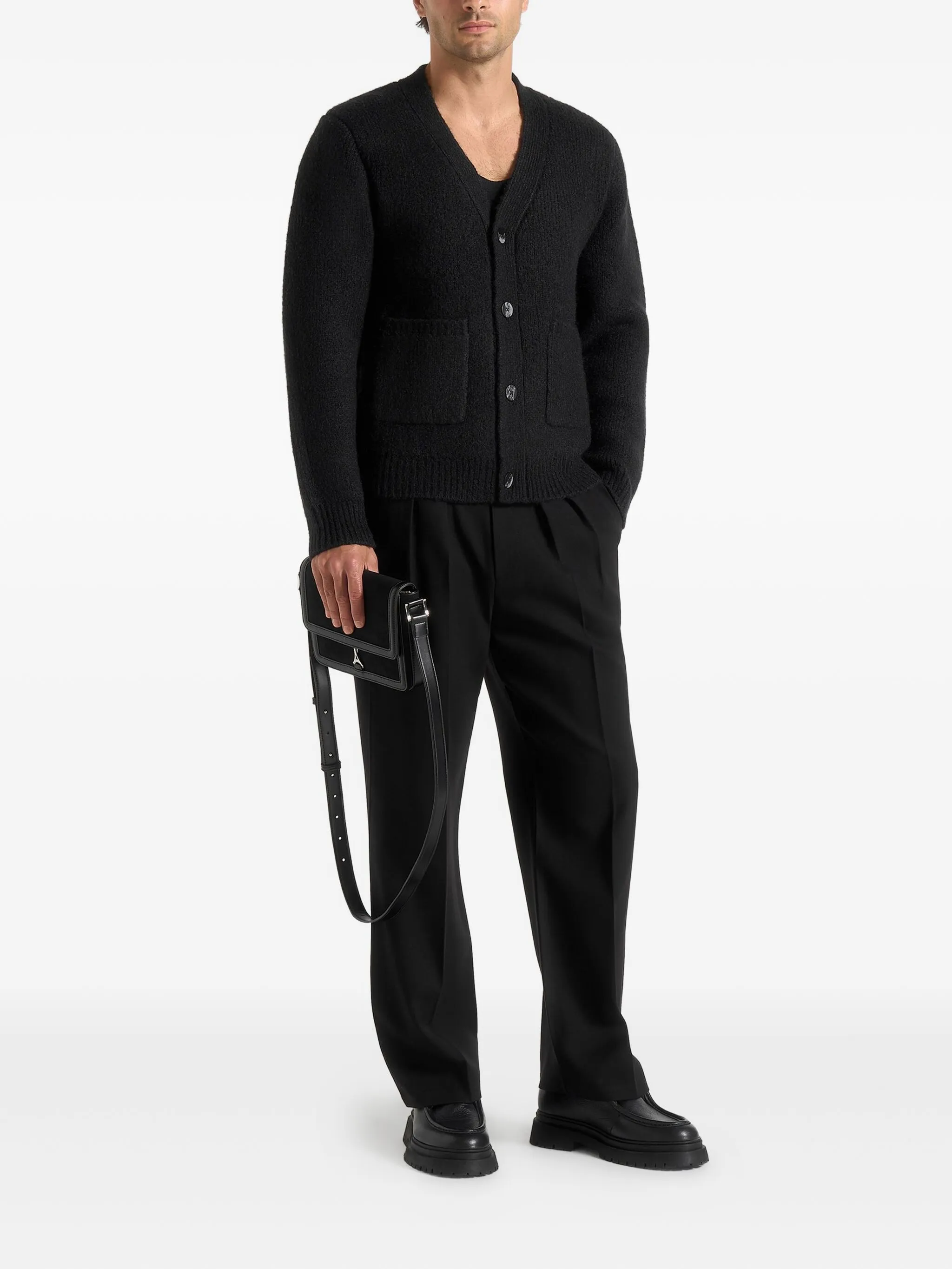 

Кардиган Aldo с V-образным вырезом Manière De Voir, черный