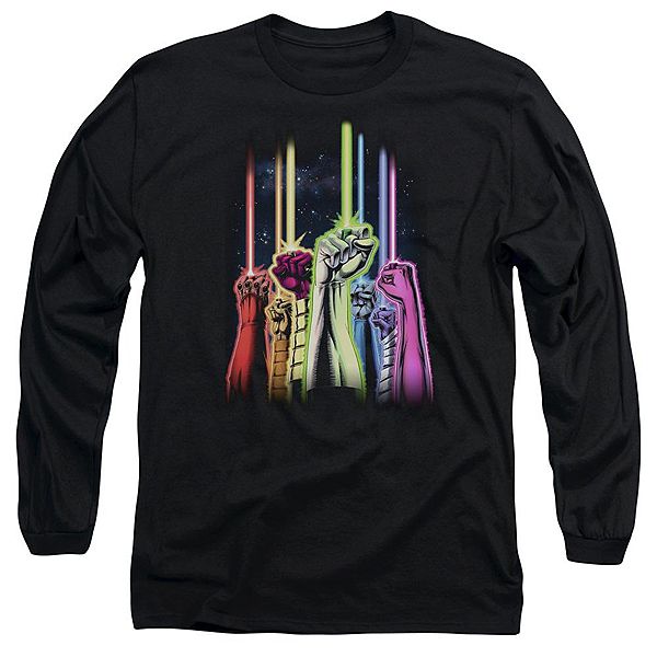 

Футболка с длинным рукавом Green Lantern Rainbow Corps Licensed Character