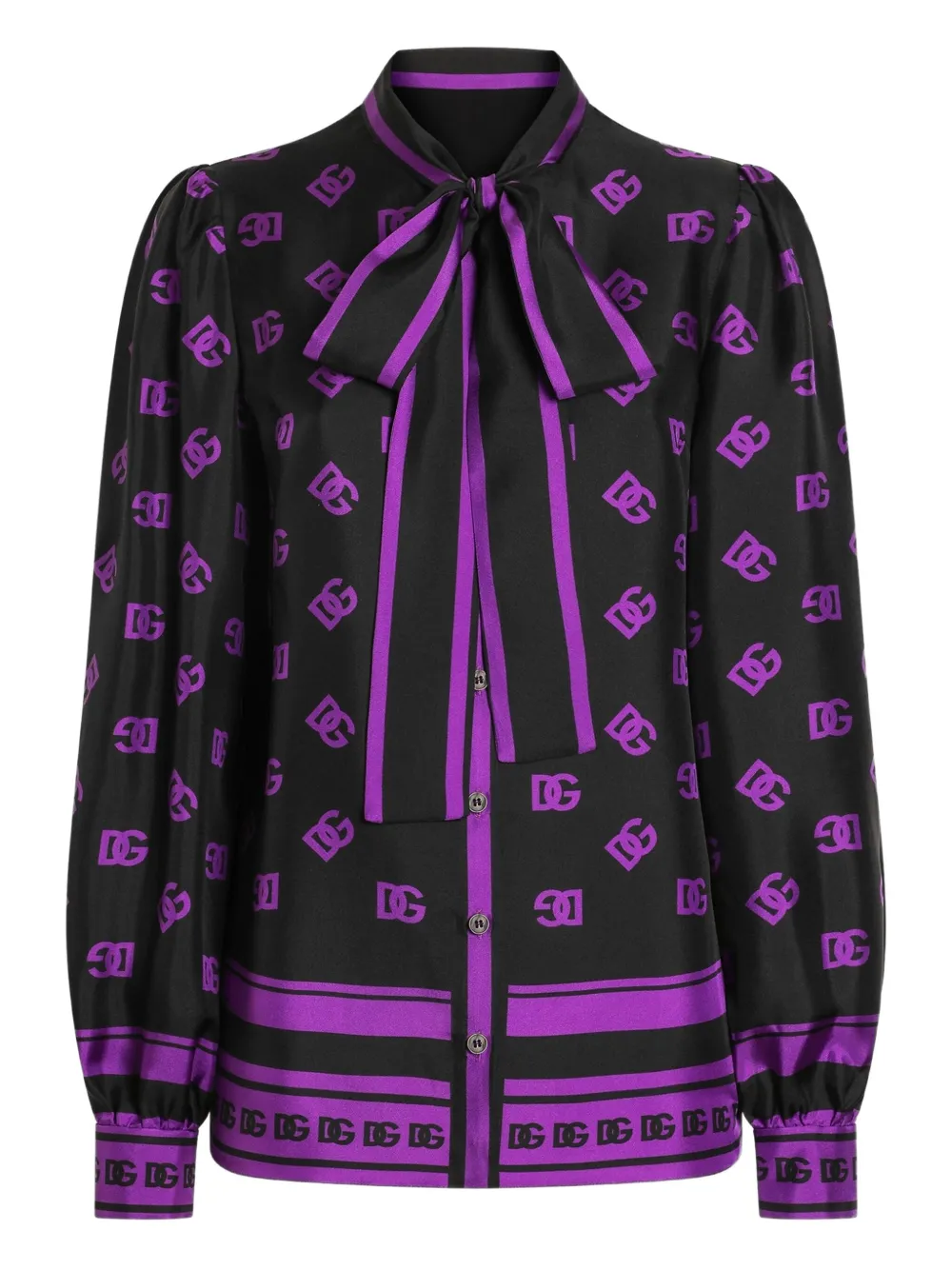 

Блузка с логотипом DOLCE & GABBANA, черный