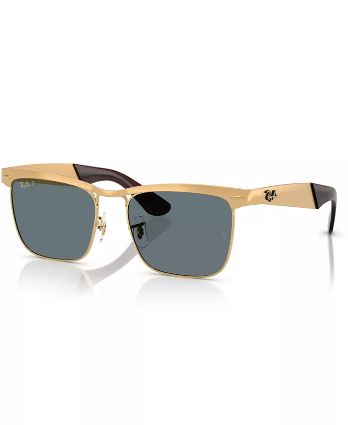 

Унисекс солнцезащитные очки Wayfarer Deluxe с поляризацией, RB3875 Ray-Ban, серый